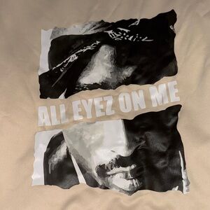 Tupac All Eyez on Me Crewneck Sweatshirt (NWOT)